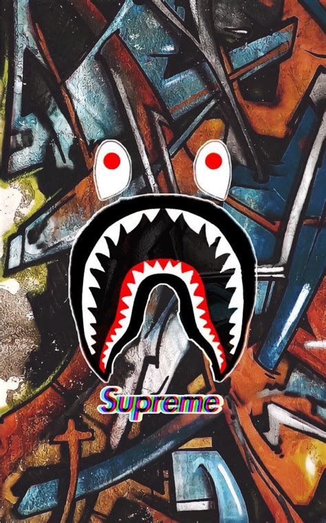 wallpaper supreme bape gucci